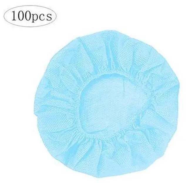 Main image of Disposable Headset Cover for Internet Bar School Computer Room Headphone Cover(Blue)