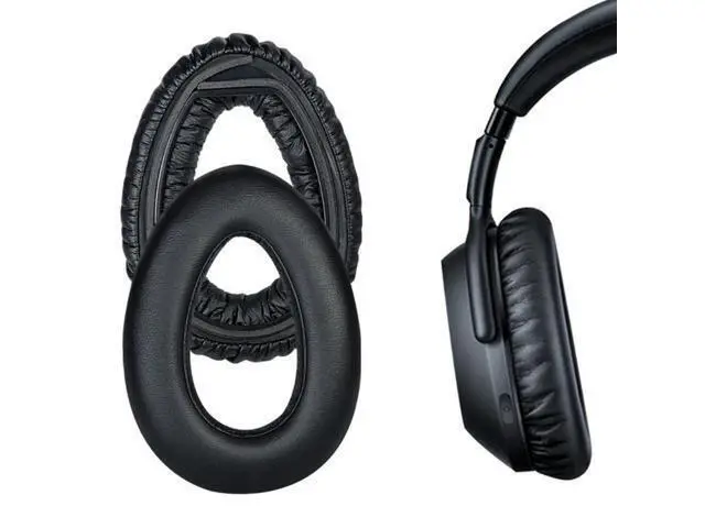 Alt view image 3 of 4 - Elastic Ear Pads Cover for PXC550 Headphone Ear Cushions Sheepskin Earmuff Memory Sponge Ear Cushions Headphone Cover