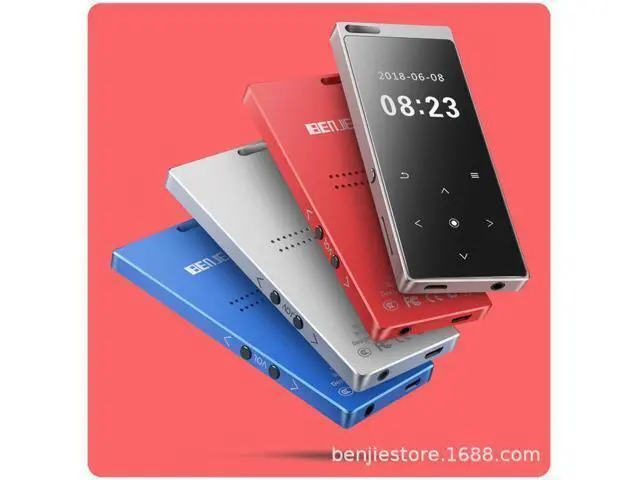 Alt view image 4 of 5 - Bluetooth external MP3/MP4 player - Student mini ultra-thin touch portable lossless playback device Memory-less Bluetooth version