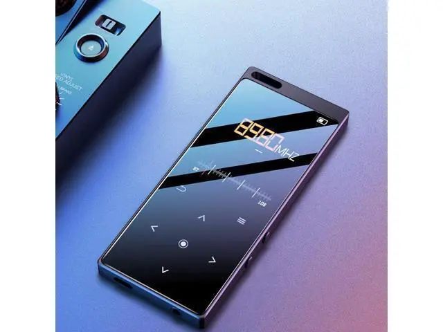 Alt view image 5 of 5 - Bluetooth external MP3/MP4 player - Student mini ultra-thin touch portable lossless playback device Memory-less Bluetooth version