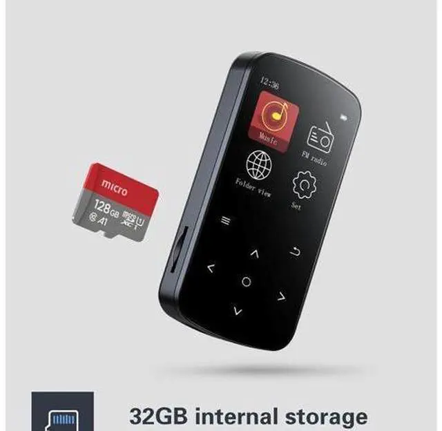 Main image of 32GB high-definition screen cross-border best-selling portable sports style MP3 music player MP4 ultra-thin student-specific