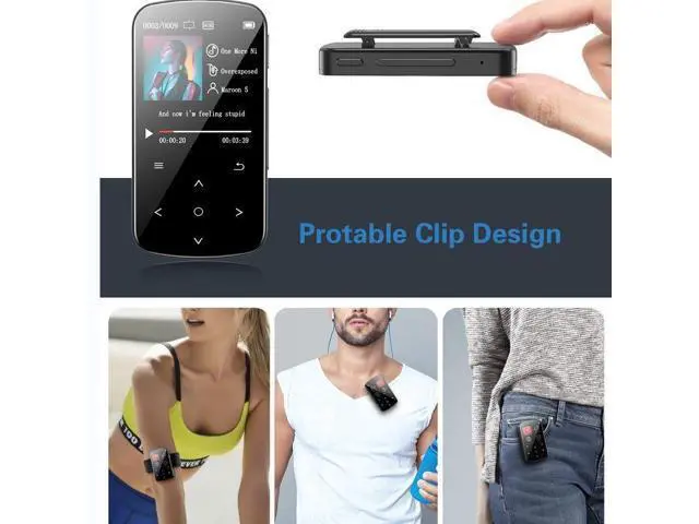 Alt view image 2 of 5 - 32GB high-definition screen cross-border best-selling portable sports style MP3 music player MP4 ultra-thin student-specific