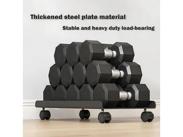 Alt view image 6 of 6 - Computer Tower Stand, Adjustable Heavy-Duty CPU Stand Cart, Mobile Metal PC Tower Stand with Rolling Casters, Large CPU Raise Fits Most PC Gaming Desk Accessories