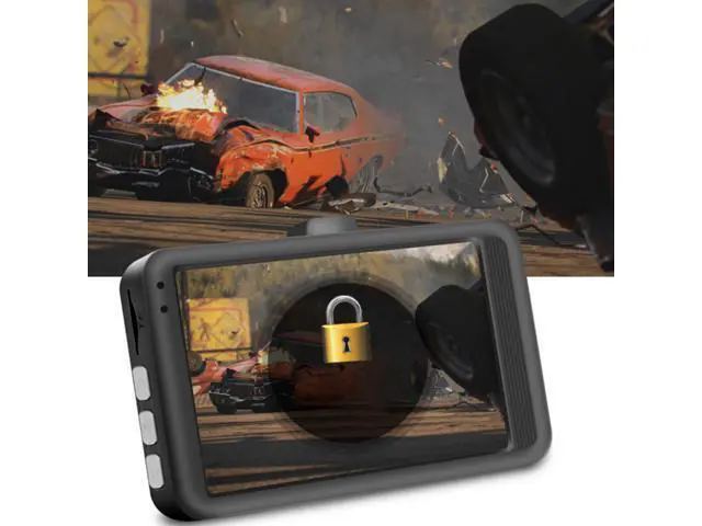 Alt view image 5 of 7 - Car DVR 1080P HD 3 Inch Cycle Recording Dash Camera for Auto