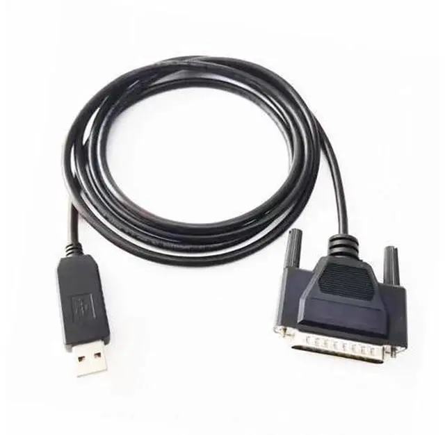 Main image of USB to RS232 DB25 Adapter Serial Cable for Fanuc CNC PLC Communication, USB Programming Cable for DNCLink Configuration Copy Setting, FTDI Chip Inside