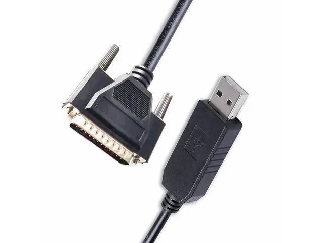 Alt view image 4 of 5 - USB to RS232 DB25 Adapter Serial Cable for Fanuc CNC PLC Communication, USB Programming Cable for DNCLink Configuration Copy Setting, FTDI Chip Inside