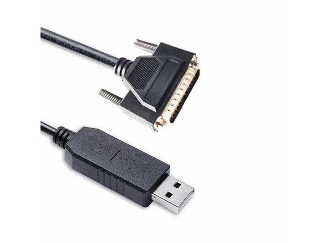 Alt view image 2 of 5 - USB to RS232 DB25 Adapter Serial Cable for Fanuc CNC PLC Communication, USB Programming Cable for DNCLink Configuration Copy Setting, FTDI Chip Inside