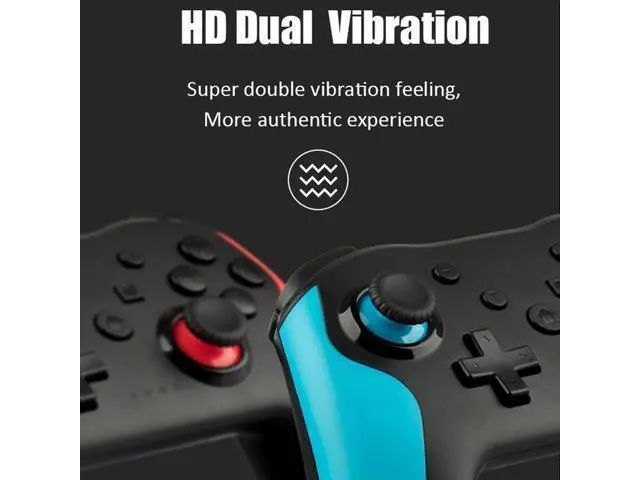 Alt view image 4 of 7 - Wireless Pro Controller for Switch/Switch Lite Extra Controllers for Nintendo Switch Controllers Wireless Switch Controller with Vibration Motion Control Compatible with Nintendo Pro Controller