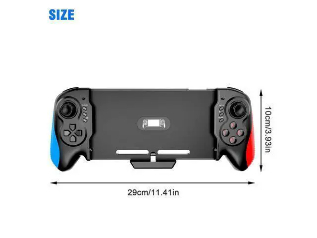 Alt view image 6 of 7 - Switch Pro Controller Comfort Grip - Fit for Nintendo Switch, Switch Wireless Controller Gamepad with 6-Axis Gyro, Turbo Vibration, Motion Control Functions for Nintendo Switch Handheld Mode