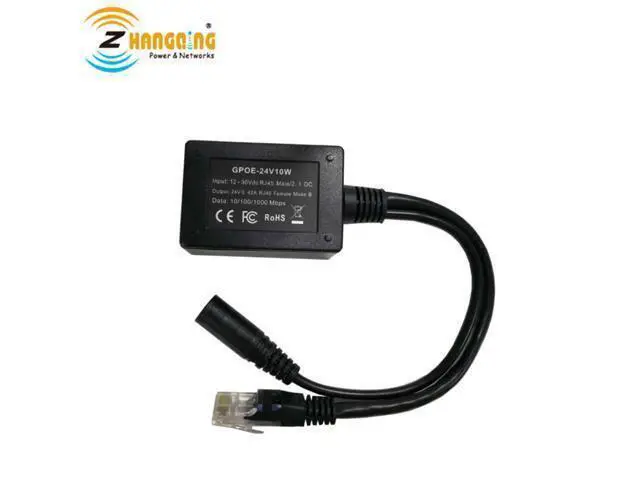 Alt view image 6 of 6 - GPOE-24V10W PoE Converter Power Over Ethernet Splitter Input12-30V, Output 24V PoE set up Injector For 12V Solar Controller