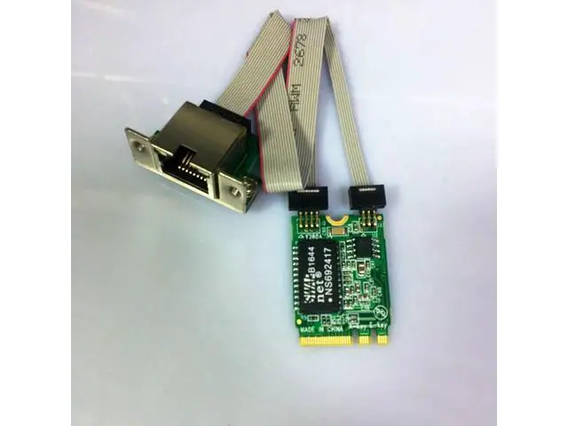 Alt view image 2 of 4 - M.2 NGFF A+E Key Industrial Gigabit Network Card Intel I210, Compatible with ESXi 5.5, for Desktop & Mini PCIe