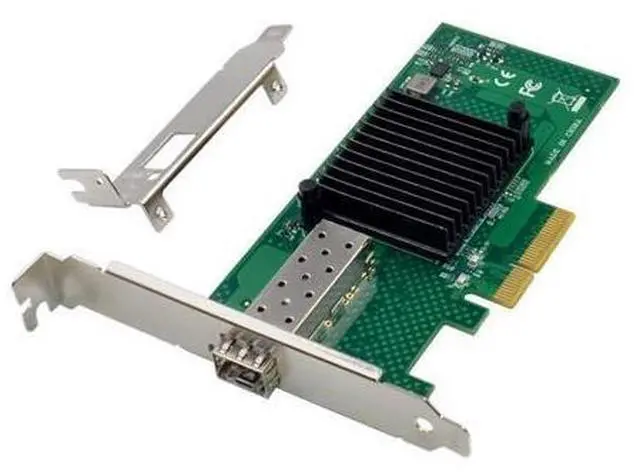 Main image of PCIe Dual Port 10GbE SFP+ Fiber Network Card Intel 82599ES, X520-DA2, for Server Single Port -PCIe x4