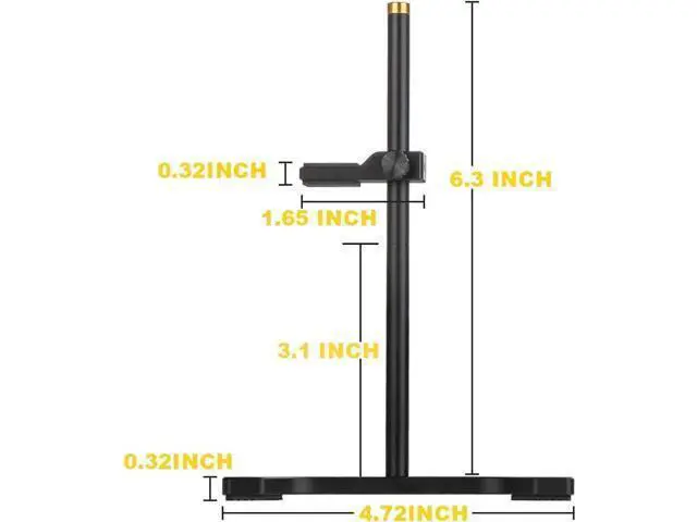 Alt view image 5 of 5 - Graphics Card GPU Support Bracket, GPU Holder Stand, Adjustable GPU Sag Bracket Graphics Card Support for 12cm Fan Mount CNC Aluminum (0.63-6.3inch)