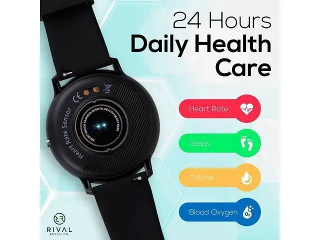 Alt view image 3 of 5 - Rival Smartwatch, Rival Smart Watch, Rival Smartwatch for Men, Rival Smartwatch for Women, Rival SmartWatch