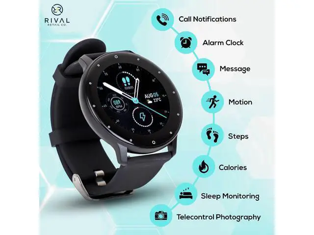 Alt view image 2 of 5 - Rival Smartwatch, Rival Smart Watch, Rival Smartwatch for Men, Rival Smartwatch for Women, Rival SmartWatch
