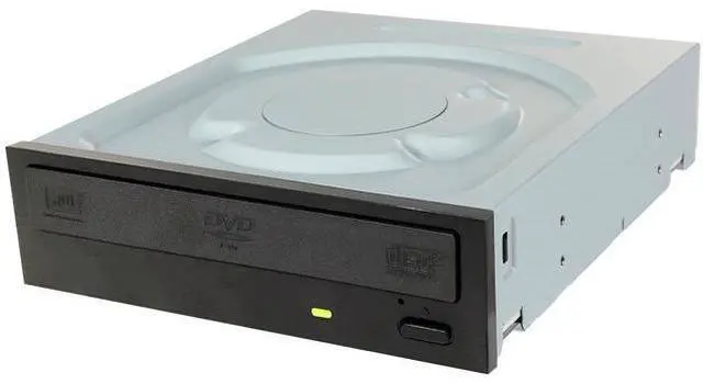 Main image of CD/DVD Burner 24X DVD+R 8X DVD+RW 8X DVD+R DL 24X DVD-R 6X DVD-RW 16X DVD-ROM 48X CD-R 32X CD-RW 48X CD-ROM SATA Model DVR-S21DBK