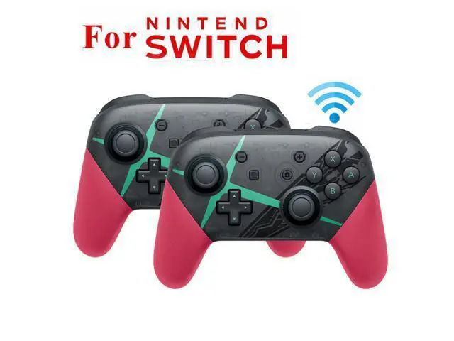 Alt view image 3 of 7 - For NS Switch Pro Splatoon2 Xenoblade Bluetooth Wireless Gamepad Remote Controller Joypad for Nintend Switch Game Player Console Joystick Xenoblade 1pc