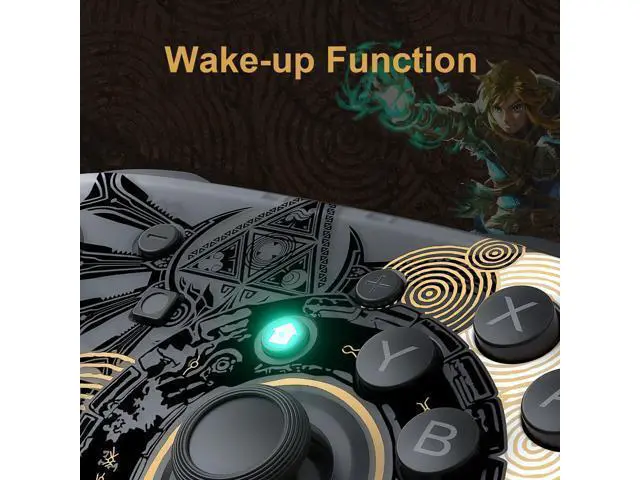 Alt view image 6 of 6 - Limited Theme Bluetooth Wireless Switch Pro Controller - Gamepad for Nintendo Switch, Switch Lite, and Steam Games Tears of the Kingdom