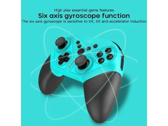 Alt view image 3 of 6 - Wireless Support Bluetooth Gamepad For Nintendo Switch Pro Android PC Video Game Joystick Controller For Switch Console With 6-A