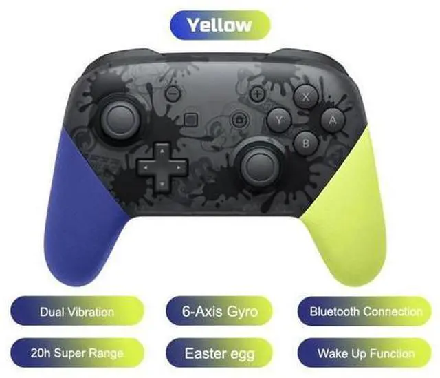 Main image of Limited Theme Bluetooth Wireless Switch Pro Controller - Gamepad for Nintendo Switch, Switch Lite, and Steam Games