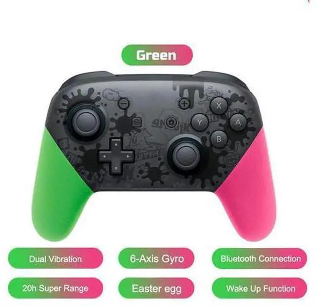 Main image of Limited Theme Bluetooth Wireless Switch Pro Controller - Gamepad for Nintendo Switch, Switch Lite, and Steam Games Illusory color