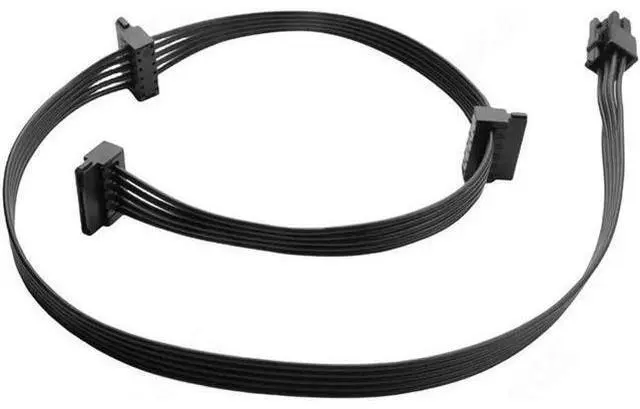 Main image of Original Seasonic 3 SATA Angled HDD SSD Power Cable for FOCUS SGX-750, SGX-650, SGX-550, SGX-500, SGX-450 Modular Power Supply