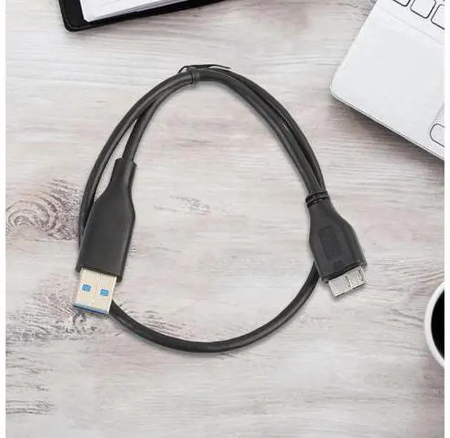 Main image of USB Hard Disk Drive Cable USB 3.0 Micro B Cable USB 3.0 A Male To Micro B Male Data Cable Data Sync Cable Cord for External HDD