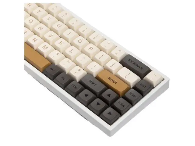 Alt view image 2 of 5 - Dim Light Keycaps XDA High-End Heat-Sprayed Personalized Keycaps PBT Material Non-Porous Mechanical Keyboard Caps Complete Set Boxed (Only the keycaps)