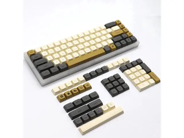 Alt view image 5 of 5 - Dim Light Keycaps XDA High-End Heat-Sprayed Personalized Keycaps PBT Material Non-Porous Mechanical Keyboard Caps Complete Set Boxed (Only the keycaps)