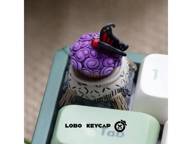 Alt view image 2 of 5 - Famine Part 2 Mechanical Keyboard Keycaps - Single Keycap Replacement - Customizable Cute High Appearance Level - ESC (Just the keycaps, not the keyboard)