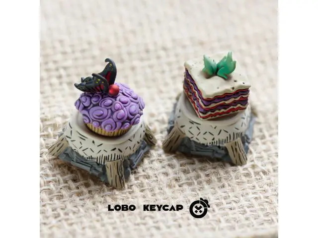 Alt view image 4 of 5 - Famine Part 2 Mechanical Keyboard Keycaps - Single Keycap Replacement - Customizable Cute High Appearance Level - ESC (Just the keycaps, not the keyboard)