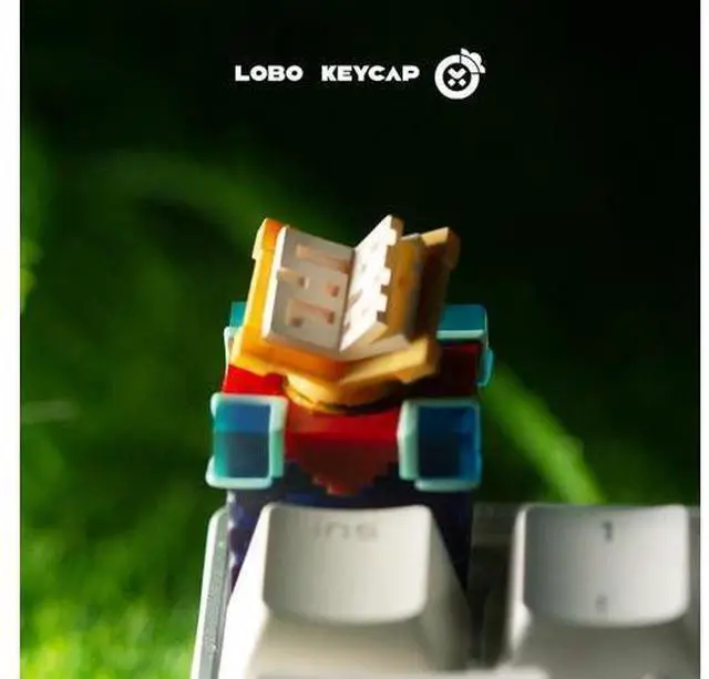 Main image of My world enchantment stand transparent mechanical keyboard keycaps single personalized keycap replacement keycap customization ESC (Just the keycaps, not the keyboard)