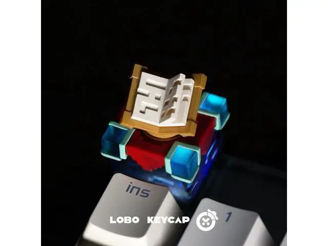 Alt view image 5 of 5 - My world enchantment stand transparent mechanical keyboard keycaps single personalized keycap replacement keycap customization ESC (Just the keycaps, not the keyboard)