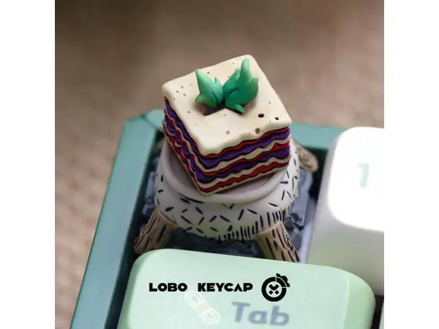 Alt view image 5 of 5 - Famine Part 2 Mechanical Keyboard Keycaps - Single Keycap Replacement - Customizable Cute High Appearance Level - ESC (Just the keycaps, not the keyboard)