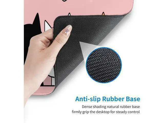 Alt view image 6 of 7 - Pink Cute Kittens Cat Gaming Mouse Pad Large XL Girls Kawaii Desk Mat Long Extended Pads Big Mousepad for Home Office Decor Accessories