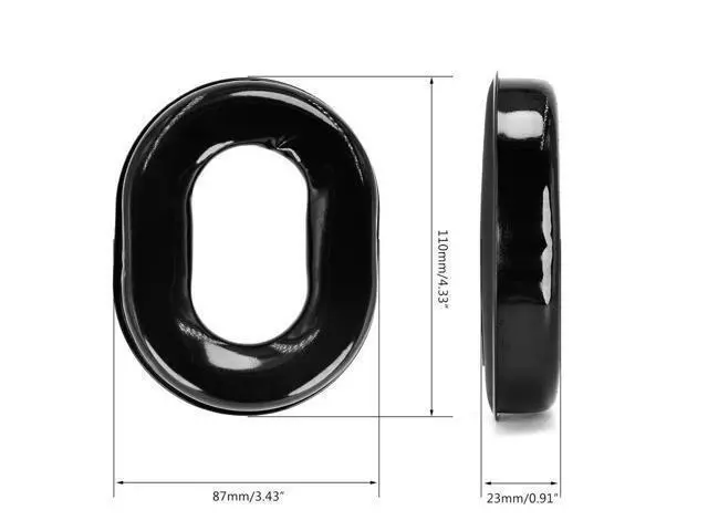 Alt view image 6 of 6 - Soft Memory Foam Earpads for David H10 Headphone Ear Cushions Elastic Headphone Sleeves Replacement