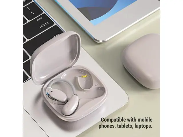 Alt view image 2 of 7 - Ai Language Translation Earbuds, Translator Earbuds Real Time with APP, 150 Language Bluetooth Headphones Translating Device Compatible with iOS & Android, Sync Transcribe
