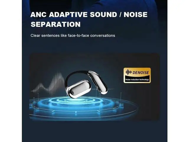 Alt view image 4 of 7 - Summaryu Headphones, Summaryu Translator, High Precision AI Headphones Language Translation Supports 140 Languages, True Powerful Bluetooth 5.4 Open Ear Earbuds, Ipx5 Waterproof (Mix*2, Translation)