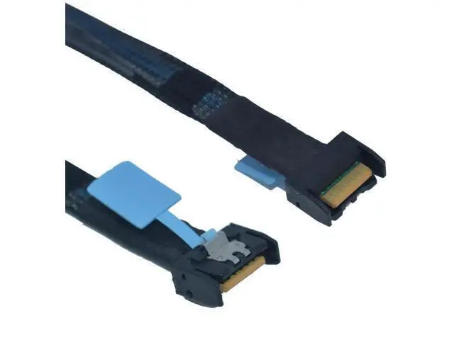Alt view image 4 of 5 - Vszerda PCIe 5.0 MCIO x4 to EDSFF 1C Cable for E1.S E1.L E3.S E3.L SSD with 15P Power, 1.6ft(50 cm)