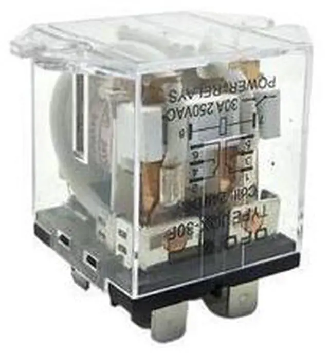 Main image of JQX-30F-2Z DC 24V Coil 30A 250V AC General Power Electromagnetic Relay 8 Pin DPDT