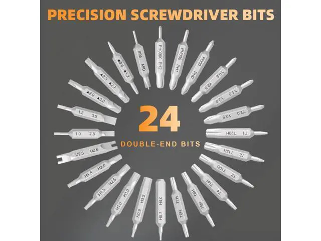 Alt view image 7 of 7 - Small Precision Screwdriver Set,50 in 1 Professional Magnetic Mini Screwdriver Repair Tool Kit for PC,Computer,Laptop,Iphone,Cell Phone,MacBook,Tablet,Watch,Eyeglasses Electronic Ring Doorbell