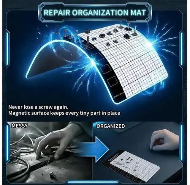 Alt view image 7 of 7 - 122 in 1 Precision Computer Screwdriver Kit, Laptop Screwdriver Sets with 101 Magnetic Drill Bits, Computer Accessories, Electronics Tool Kit Compatible for Tablet, PC, iPhone, PS4 Repair