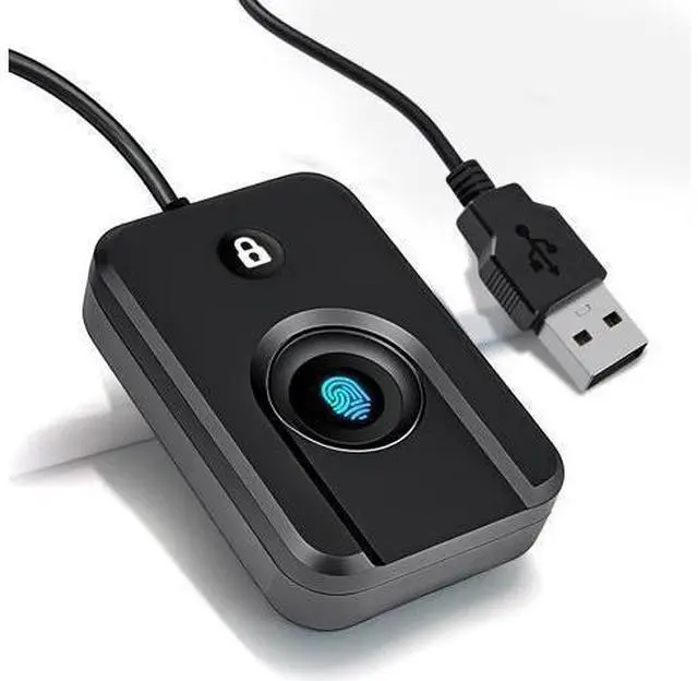 Main image of USB Fingerprint Reader for Windows10/11, Windows Hello Fingerprint Reader One-Click Lock Screen,Auto Driver Setup with 5ft Cable-Windows Password-Free Login