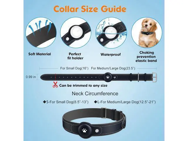 Alt view image 7 of 7 - 2-in-1 GPS Tracker for Dogs: Smart Pet Collar with Real-Time Tracking,No Monthly Fee/Subscription (iOS Only) Waterproof, Anti-Lost,365-Day Long Battery Life GPS Tracker Dog Collar(Tracker Included)
