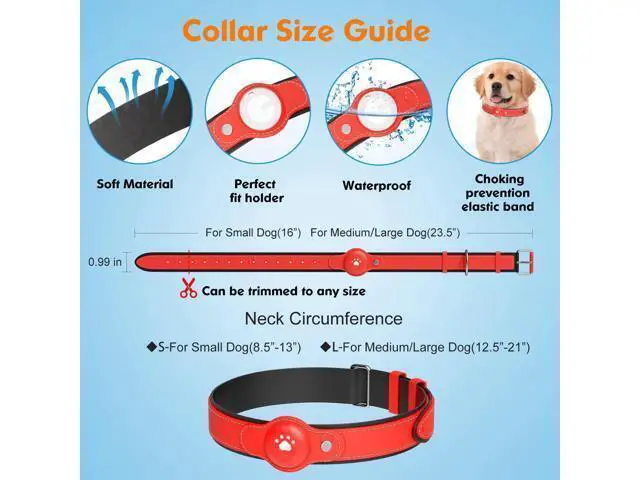 Alt view image 7 of 7 - 2-in-1 GPS Tracker for Dogs: Smart Pet Collar with Real-Time Tracking,No Monthly Fee/Subscription (iOS Only) Waterproof, Anti-Lost,365-Day Long Battery Life GPS Tracker Dog Collar(Tracker Included)