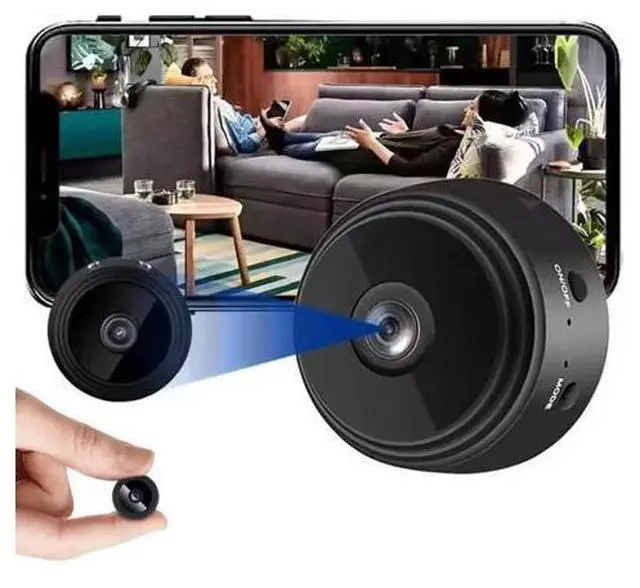 Main image of Secret Camera Mini Camera Small Cam Home Security Hidden Camera WiFi Spy Nanny Cam with Phone App Video Recording Remote Monitor Kids Camera Pet Camera Indoor Room Use