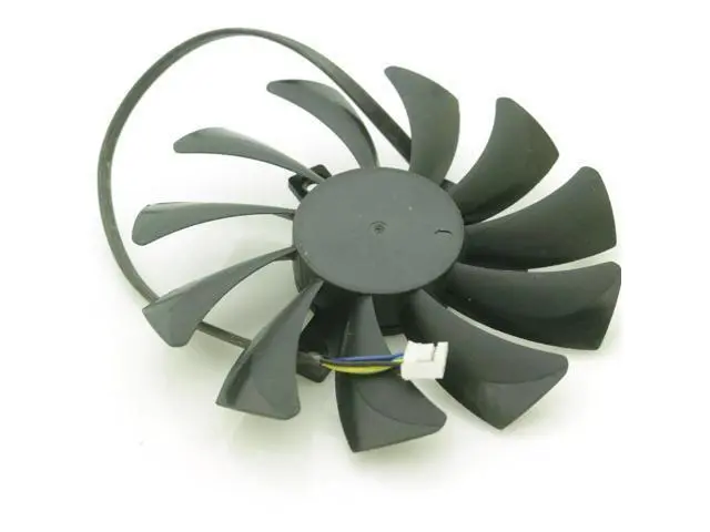 Alt view image 2 of 2 - HA9010H12F-Z HA9010H12SF-Z 12V 0.57A 85mm 40*40*40mm 4Pin Graphics / Video Card VGA Cooler Fan