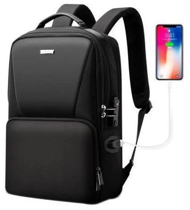 Main image of Bopai 61-02511 Business Travel Breathable Waterproof Anti-theft Man Backpack, Size: 30x15x44cm(Black)