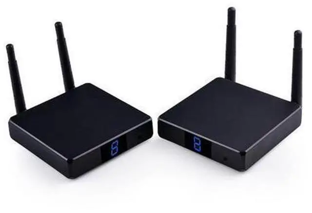 Main image of Measy FHD686 Full HD 1080P 3D 5-5.8GHz Wireless HDMI Transmitter (Transmitter + Receiver) with Display, Supports Infrared Remote Control & Wireless Same Screen Function, Transmission Distanc