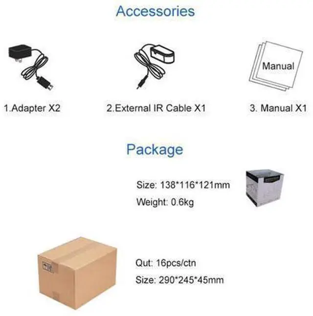 Alt view image 7 of 7 - Measy FHD686 Full HD 1080P 3D 5-5.8GHz Wireless HDMI Transmitter (Transmitter + Receiver) with Display, Supports Infrared Remote Control & Wireless Same Screen Function, Transmission Distanc